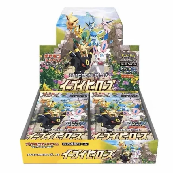 Pokémon Eevee Heroes BoosteBox-Japanese s6a