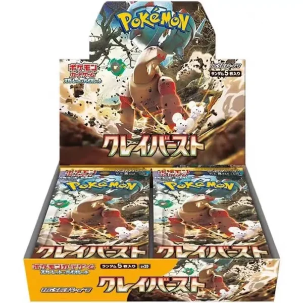 Pokemon Clay Burst Booster Pack sv2D Japanese