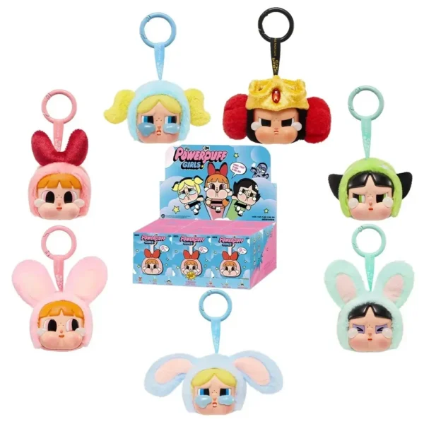 POP MART - CRYBABY × Powerpuff Girls Vinyl Face Plush Blind Box