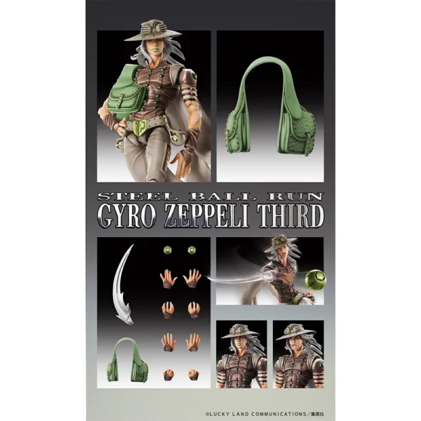 JoJo's Bizarre Adventure Gyro Zeppeli Figure